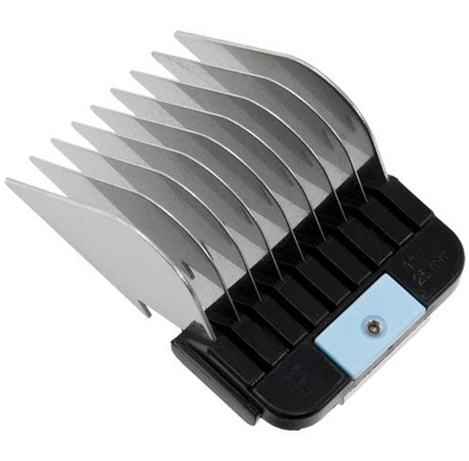 Hunde - Moser Stainless Steel Snap-on Attachment Comb 25 mm - H1247W