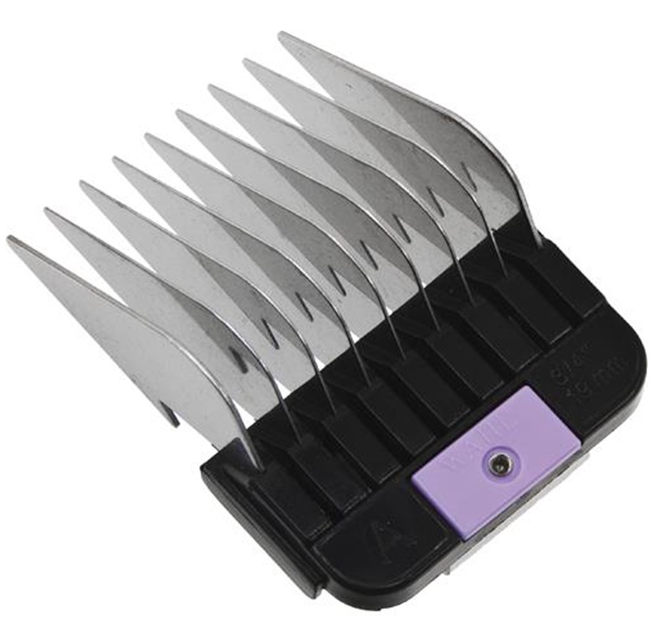 Hunde - Moser Stainless Steel Snap-on Attachment Comb 19 mm - H1247U