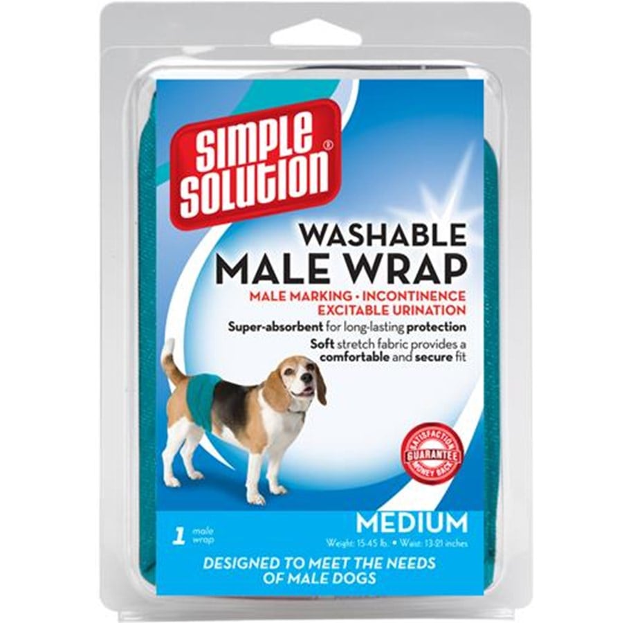 Hunde - Simple Solution Washable belly strap for male dogs M - H12410