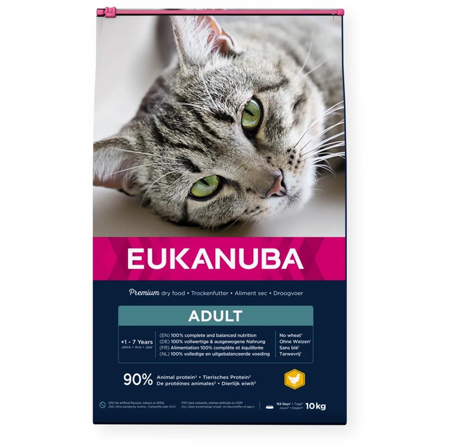 Katzen - Eukanuba Cat Adult Fresh Chicken 10kg - EK021000