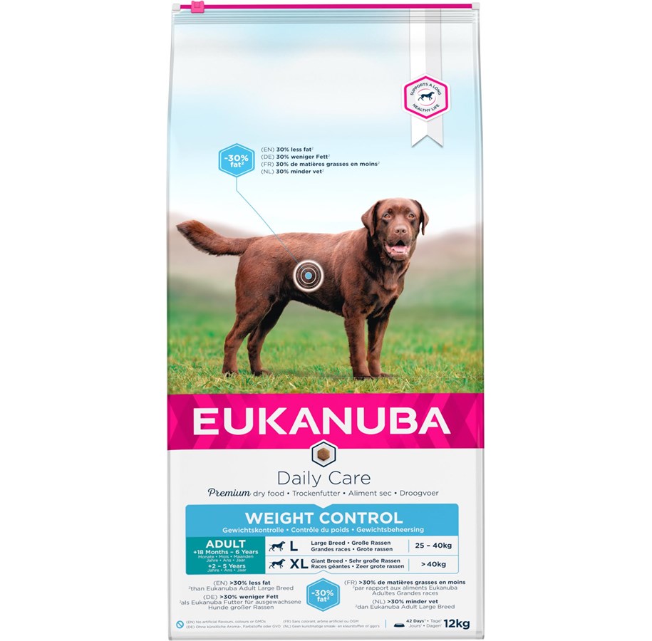 Hunde - Eukanuba Daily Care Weight Control Adult Large Breed 12kg - EH121200
