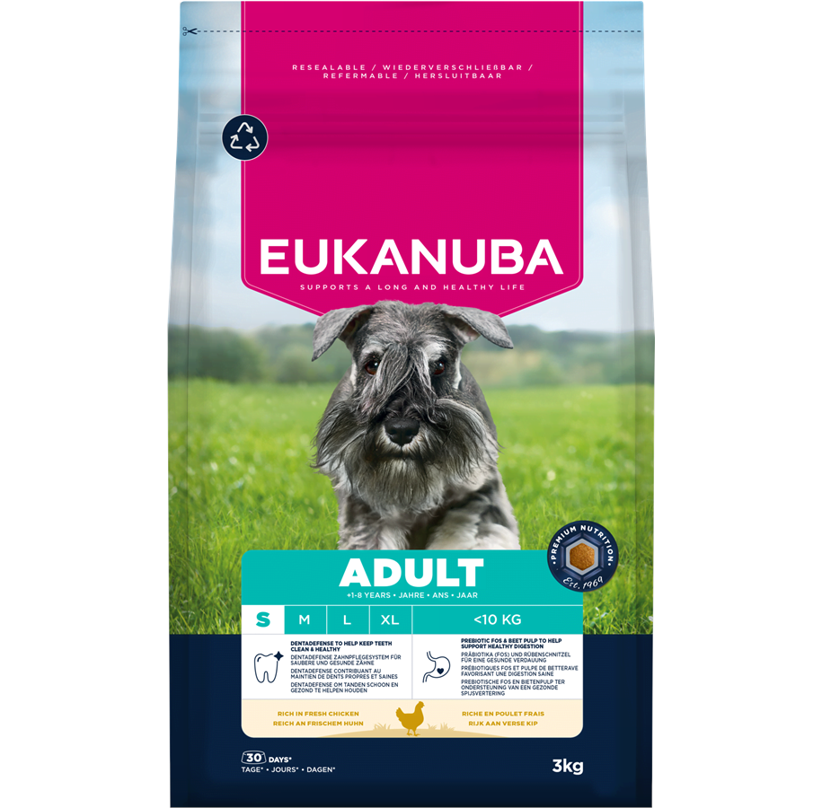 Hunde - Eukanuba Adult Small Breed 3 kg - EH050300