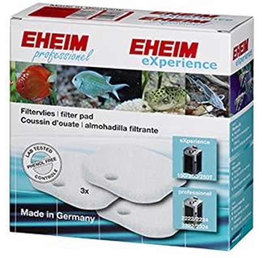 Fische - EHEIM white foam filter pad (3 pcs.) for eXperience 150/250/250T (2422/24 2124) - E2616225