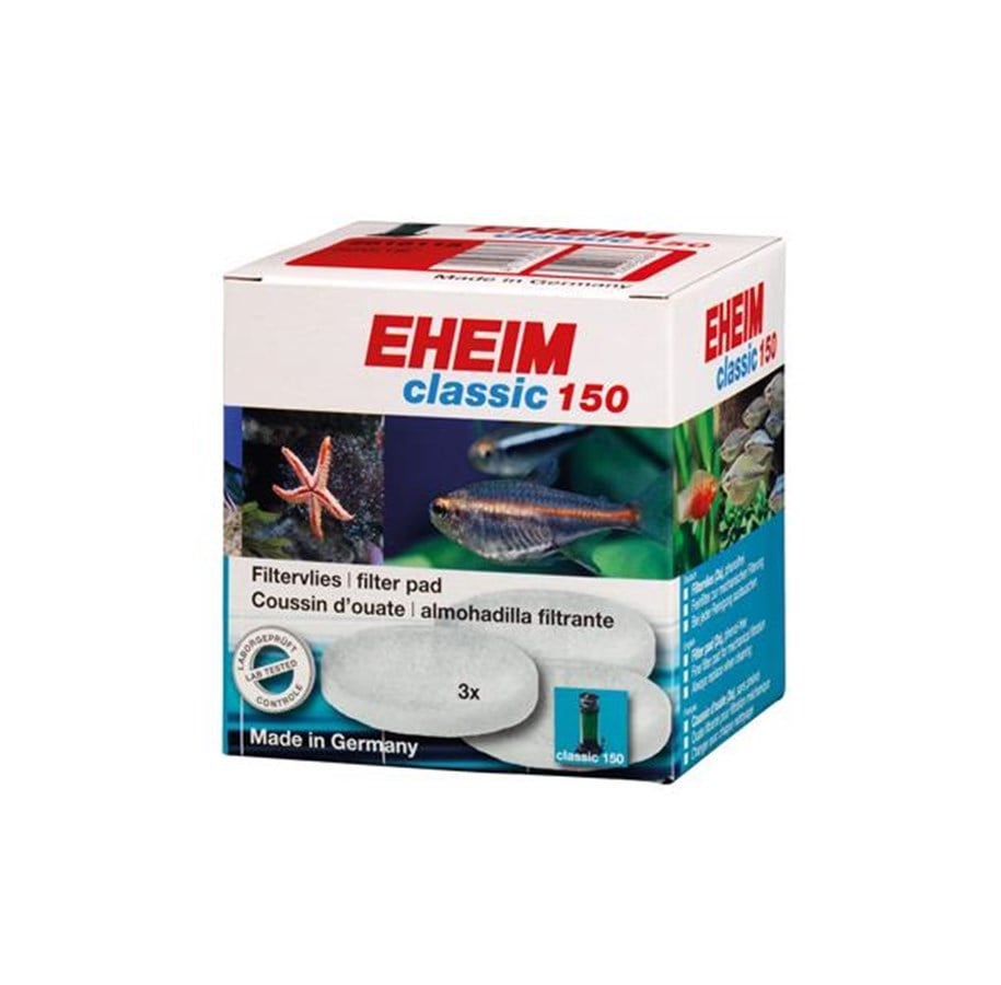 Fische - EHEIM white foam filter pad (3 pcs.) for classic 150 (2211) - E2616115