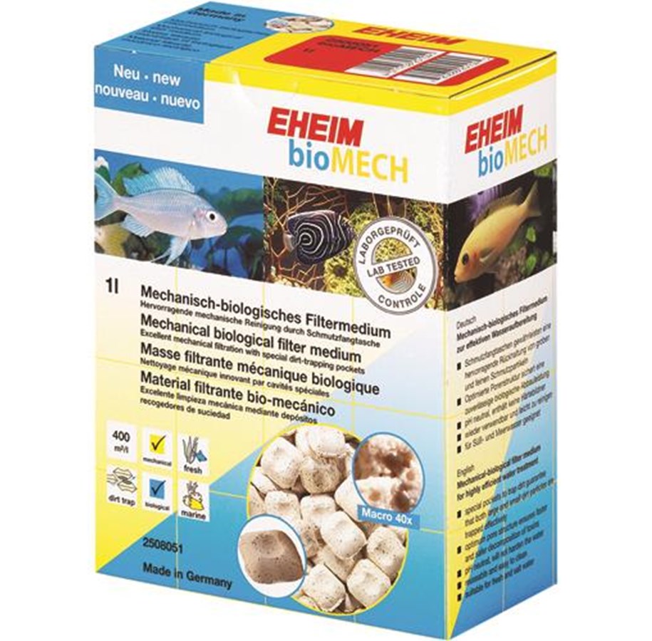 Fische - EHEIM bioMECH 1420g - very efficient mechanical + biological filter media - E250810