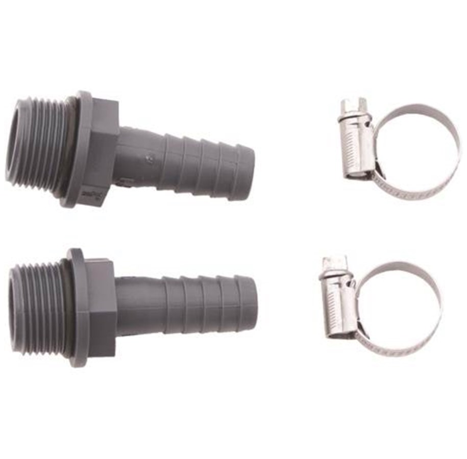 Fische - AkvaStabil Hose adaptors in set for 16/22 hose. - AT9004