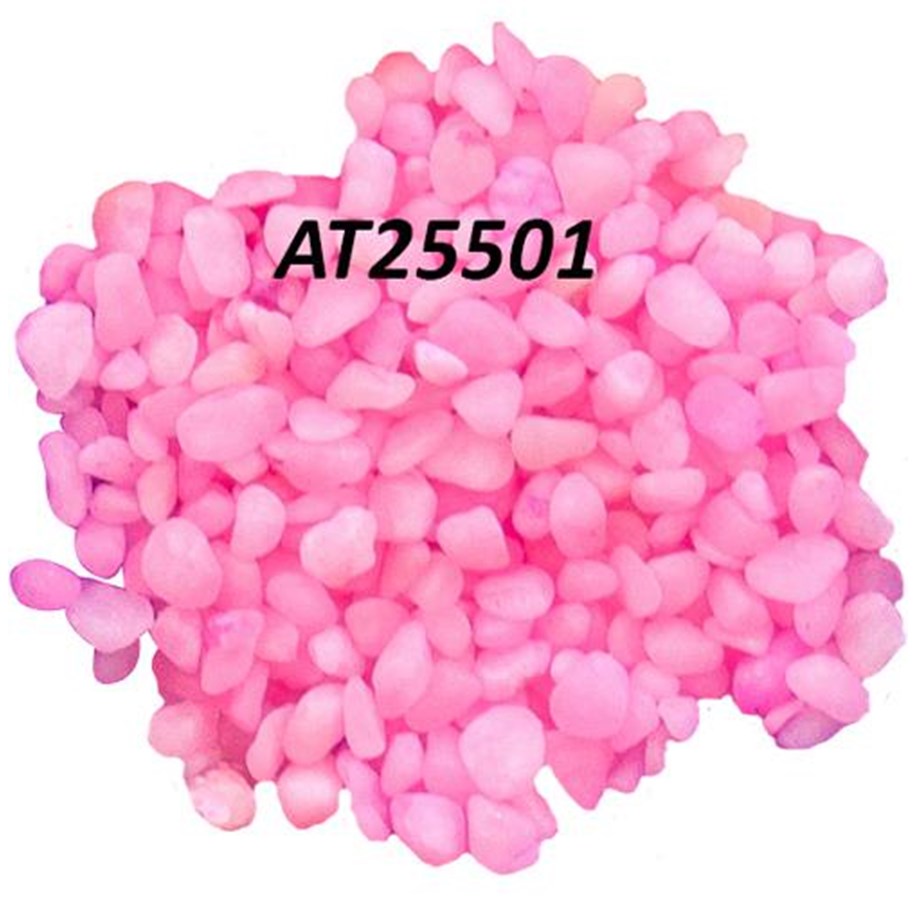 Fische - AkvaStabil Libra colored gravel 3-5mm. 1 kg. Pink - AT25501