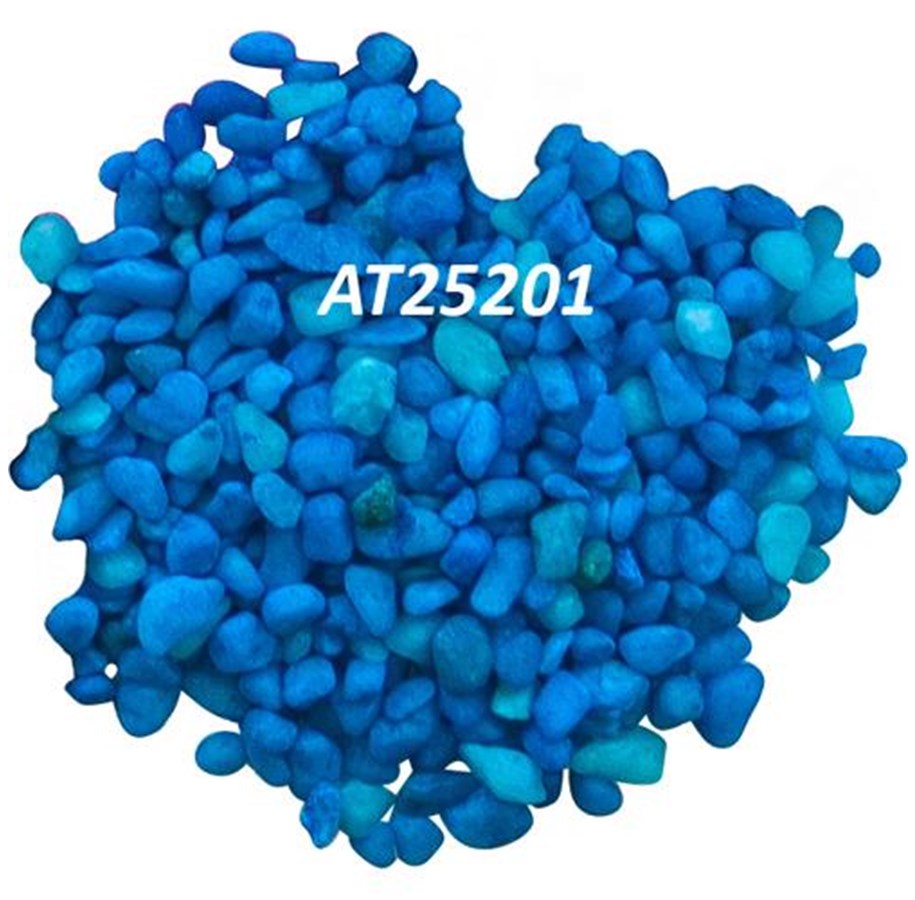 Fische - AkvaStabil Libra colored gravel 3-5mm. 1 kg. blue - AT25201