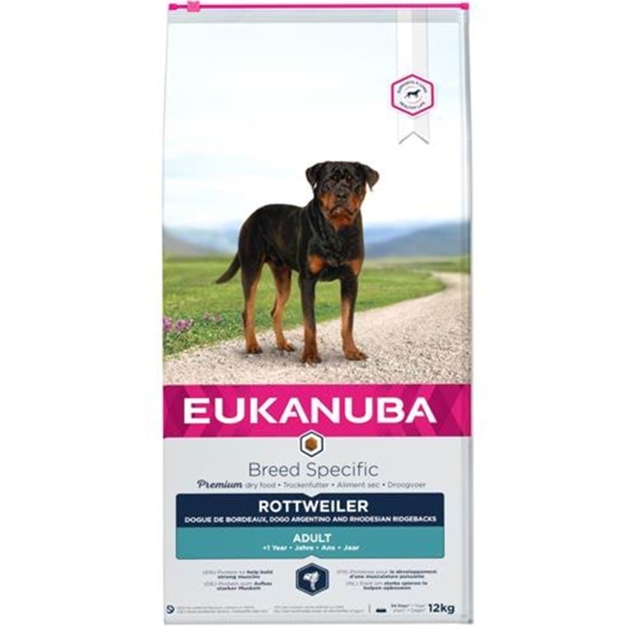 Hunde - Eukanuba Rottweiler 12 kg - EH311200