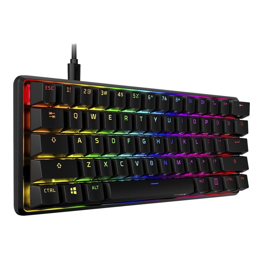 Tastaturen - HyperX Alloy Origins 60 - Gaming Tastatur - Englisch (US) - Schwarz - 4P5N4AA#ABA