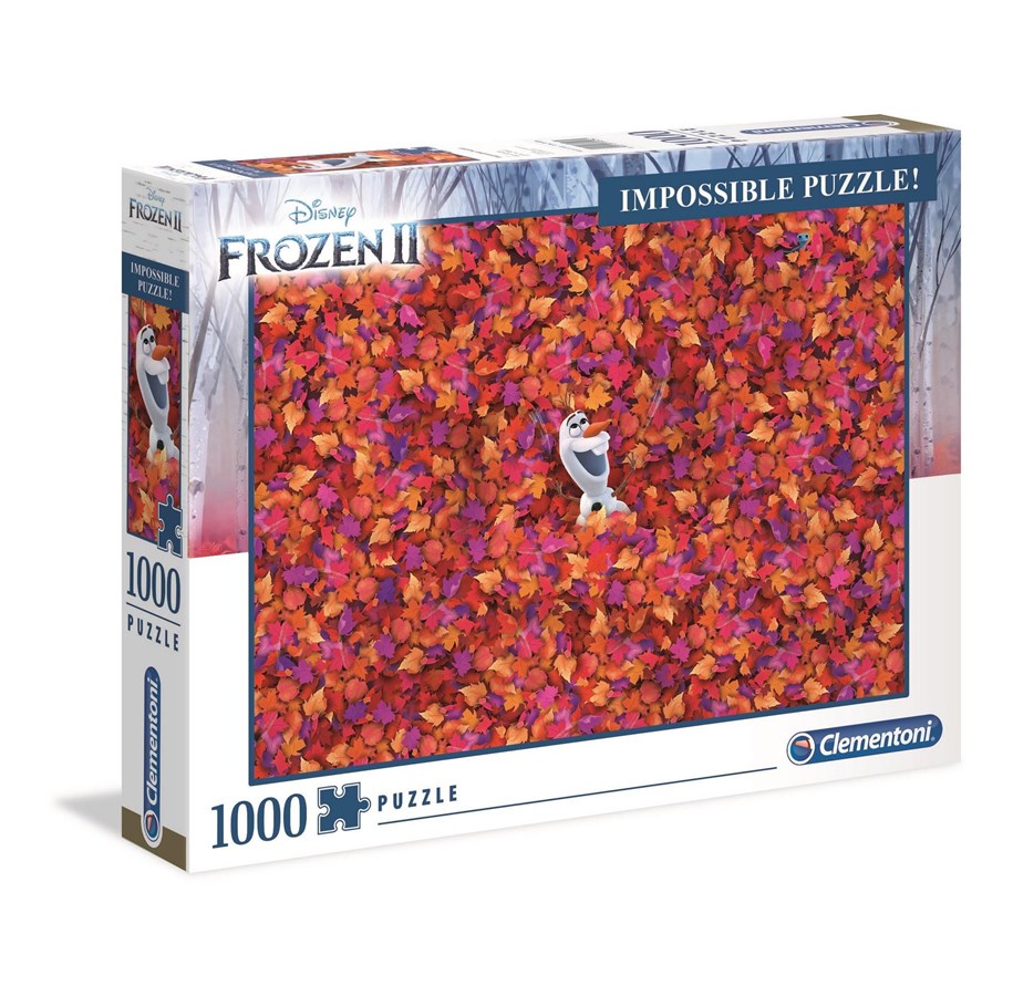 Puzzle - Clementoni Disney Frozen "Impossible" Challenge Puzzle (1000) - 39526
