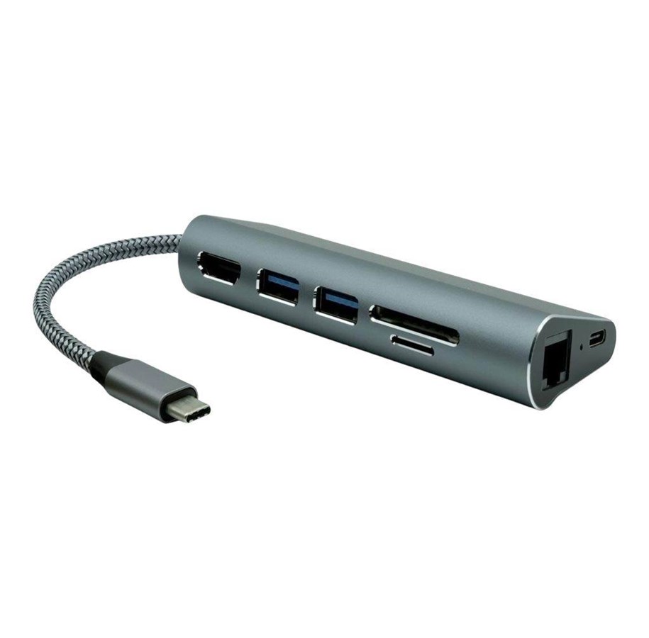 Dockingstationen - ProXtend 7in1 MultiHub - USBC-MULTI7-001