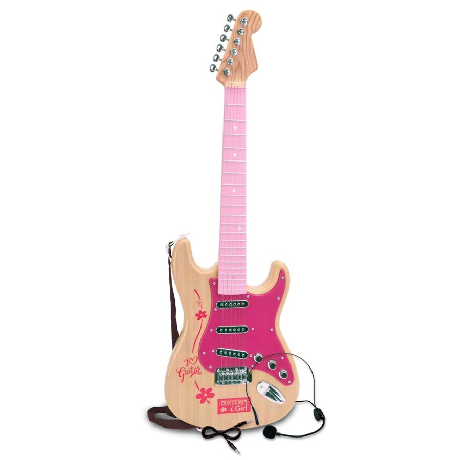 Musik - Bontempi Electric rock Girl guitar - 241371