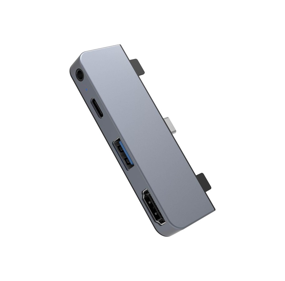 Dockingstationen - Sanho HyperDrive 4-in-1 USB-C Hub - HD319E-Grey