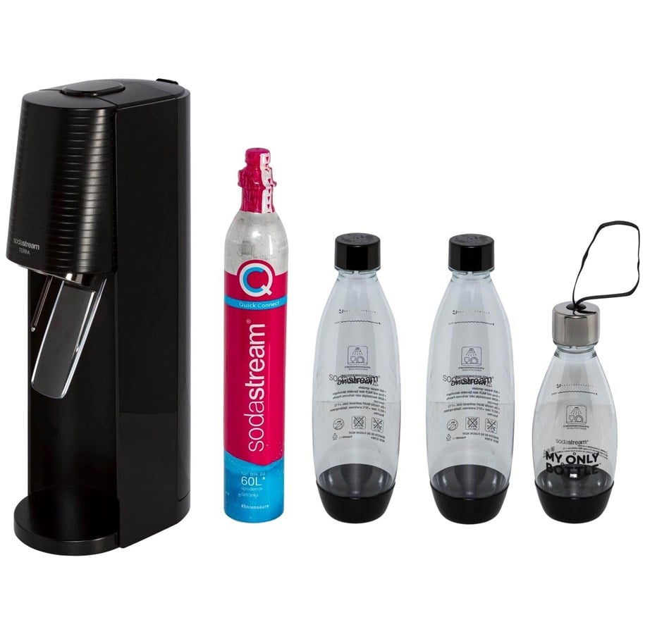 Soda-Maschinen - Sodastream Terra Promo Pack with 3 Bottles - 7290113767898
