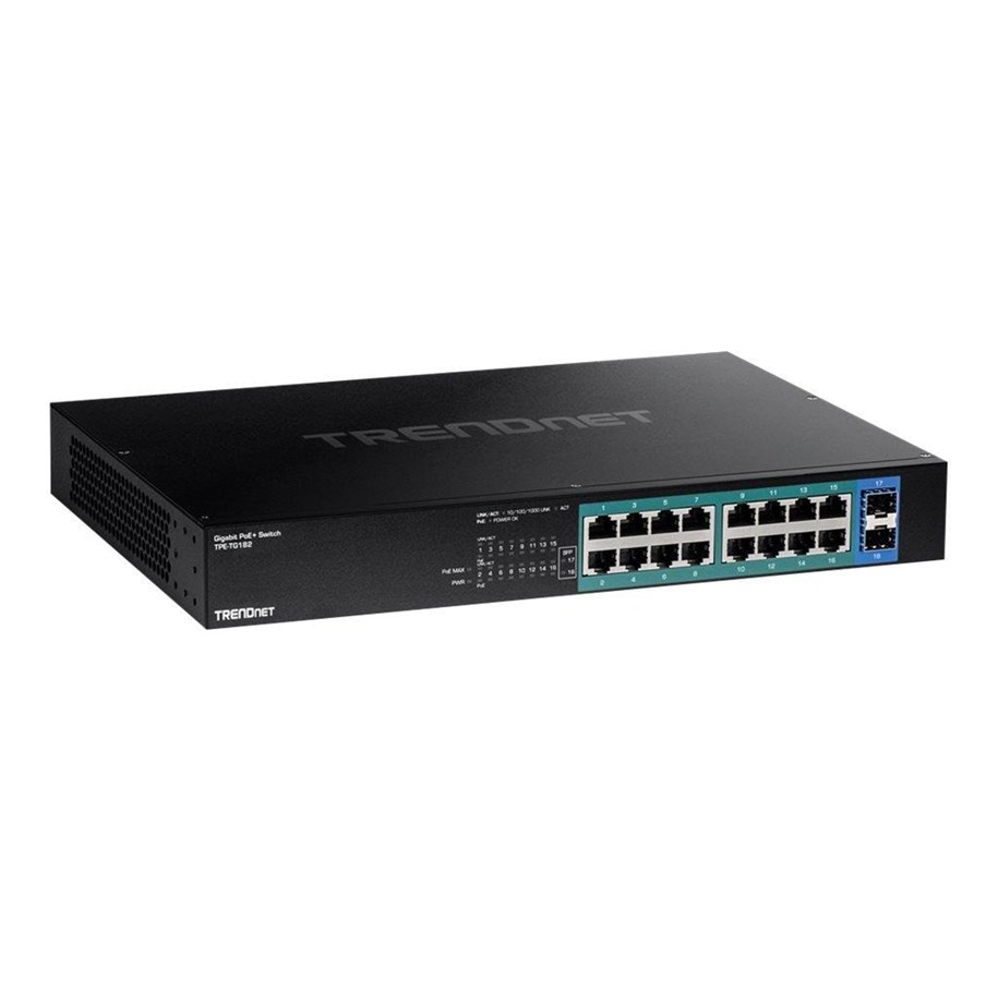 Switches - TRENDnet TPE TG182 - TPE-TG182