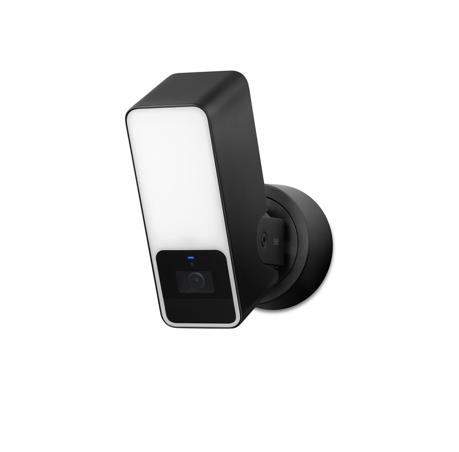 Smart-Home - Eve Outdoor Cam Black - Secure Floodlight Camera for Apple HomeKit - 10ECA8101