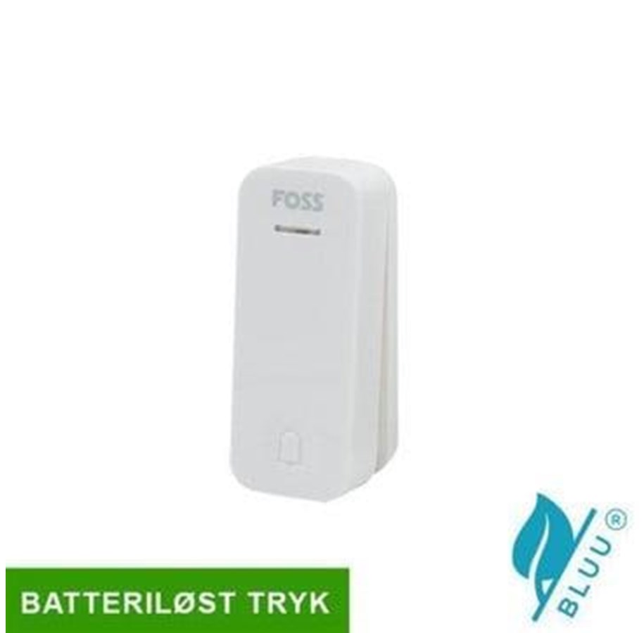 Elektrogeräte - Foss Europe Trend door bell push bluu1 white - 102010