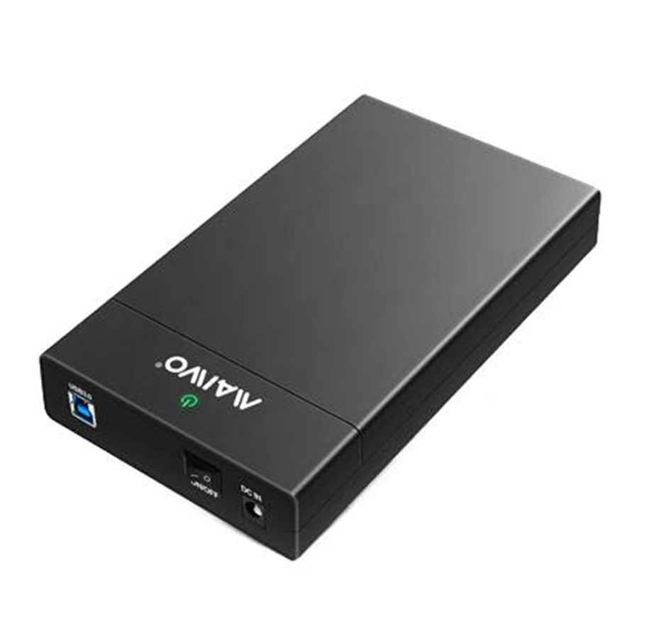 Festplatten Zubehör - Maiwo External HDD USB 3.0 USB-A Black - K3568A