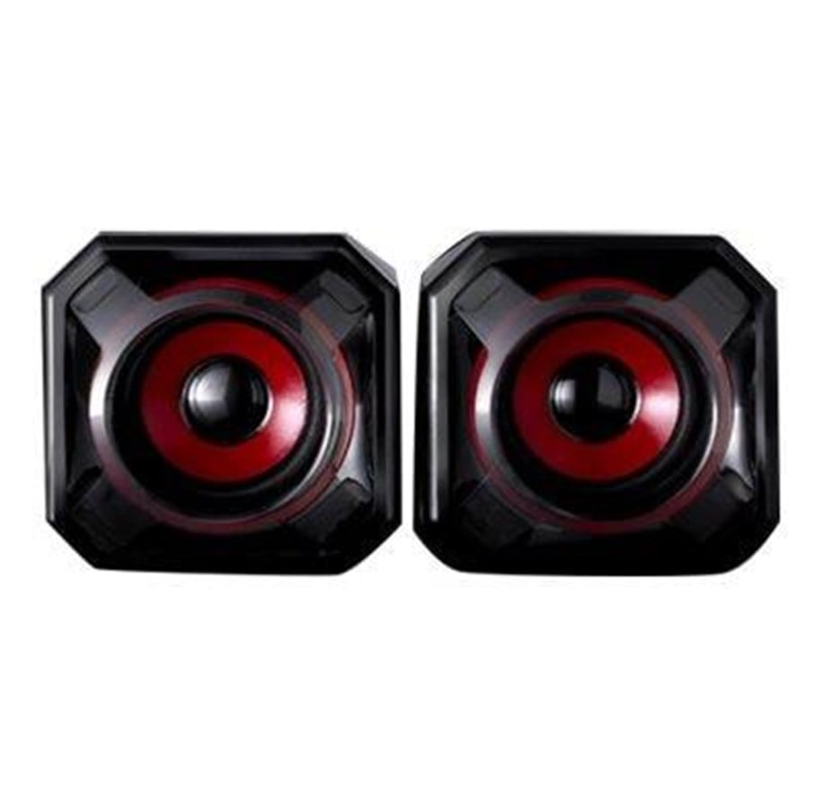 PC Lautsprecher - Verbatim SureFire Gator Eye Gaming Speakers Red - 48820
