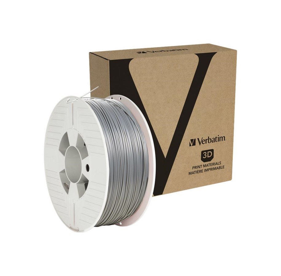Filament - 3D Drucker - Verbatim - silver - ABS filament - 55032