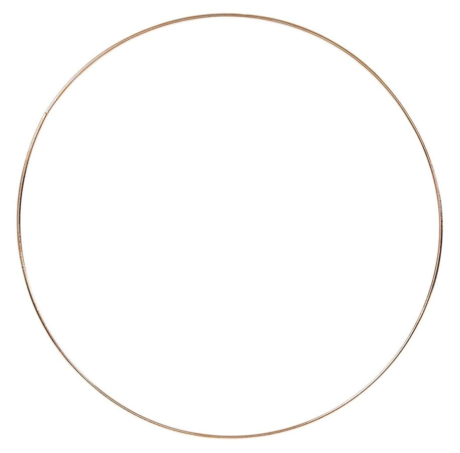 Kunst & Handwerk Ausstattung - Creativ Company Metal Wire Ring Gold 30cm - 52429