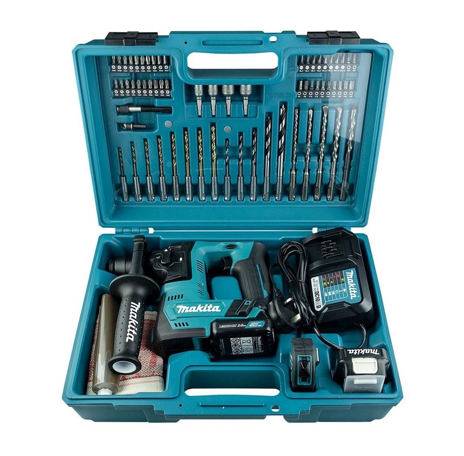 Schraub/Bohrmaschinen - Makita HR140DWAE1 Rotary Hammer Kit - HR140DWAE1
