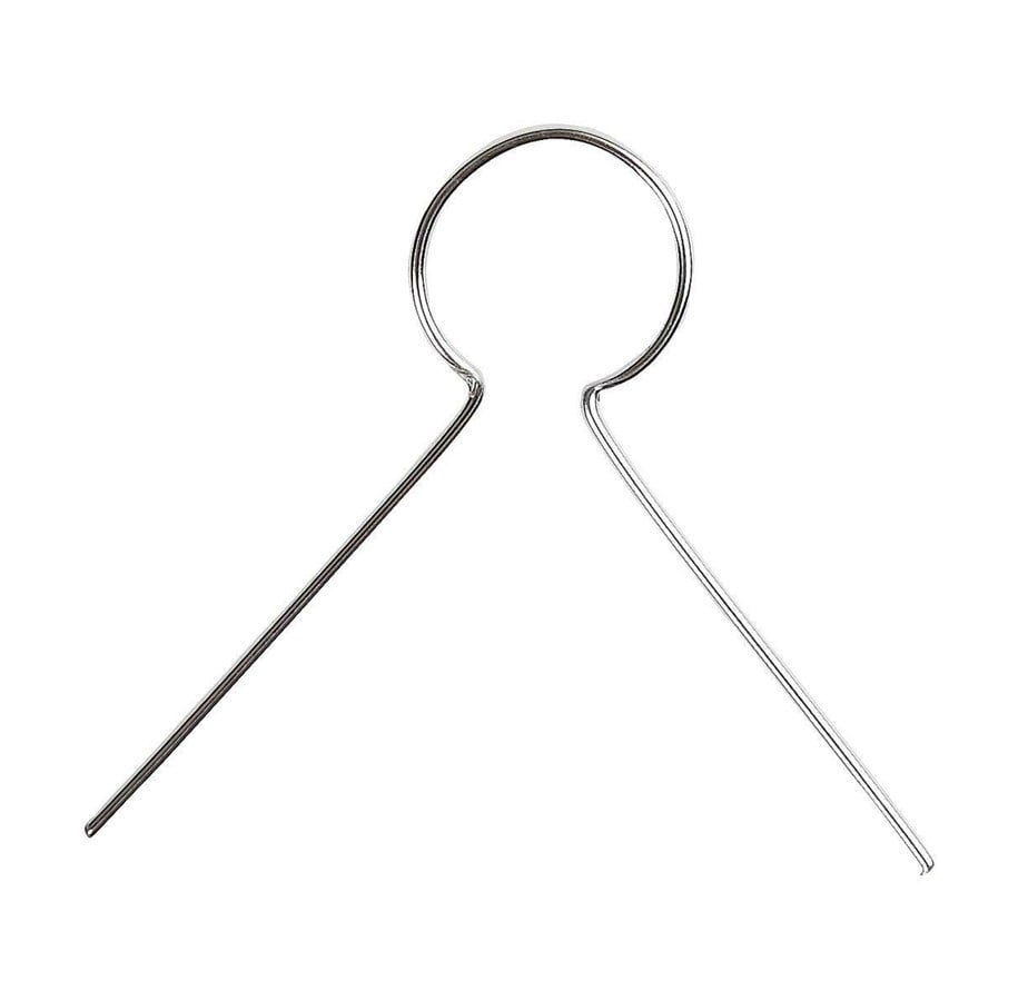 Kleiderbügel und Haken - Creativ Company Metal pendant - Silver plated 50pcs. - 603630