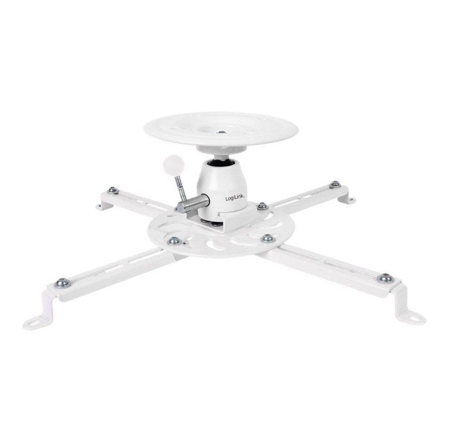 Beamerzubehör und Beschläge - LogiLink Projector mount arm length: 135 mm white - BP0056