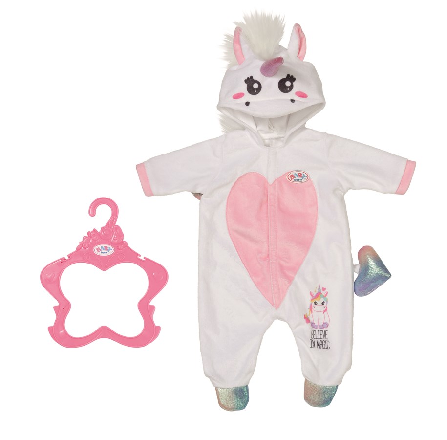 Puppen & Zubehör - Baby Born Unicorn Onesie 43cm - 832936