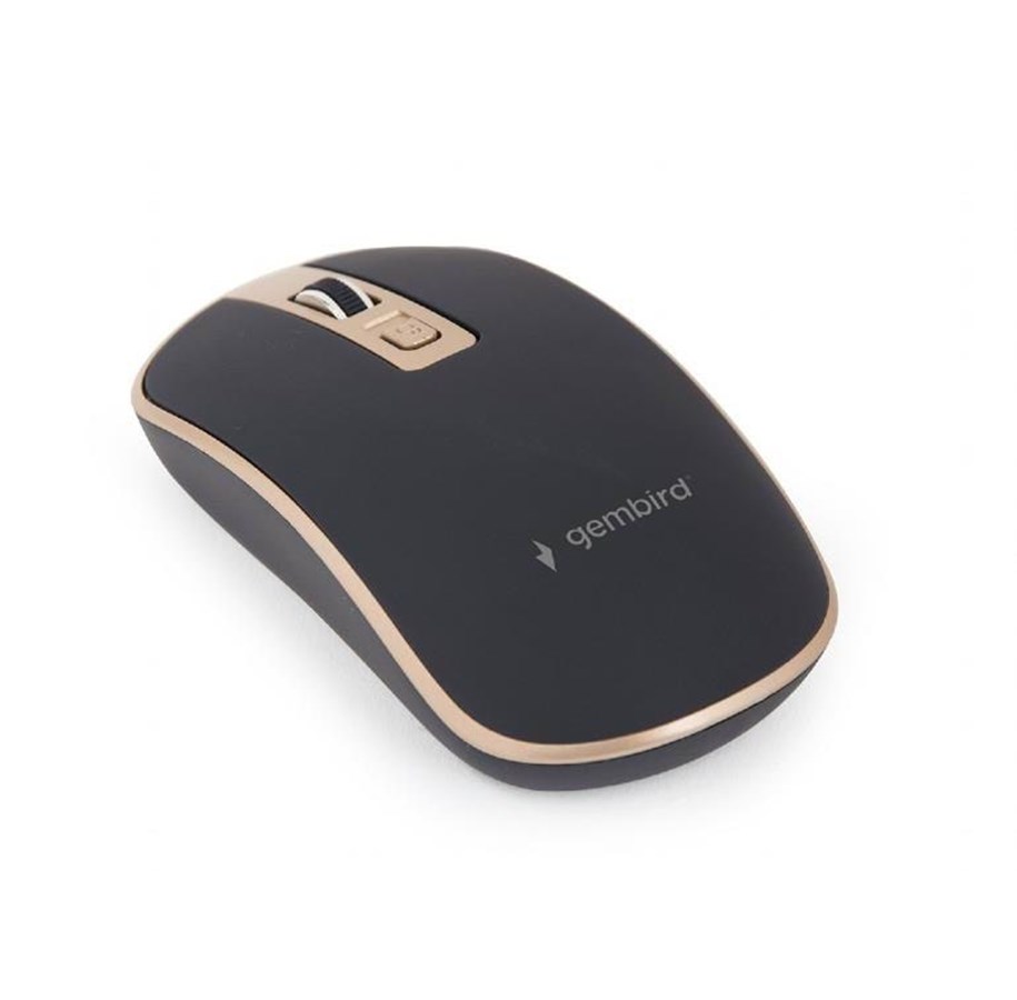 Maus - Gembird Wireless optical mouse 4B-06 - Maus (Gold) - MUSW-4B-06-BG