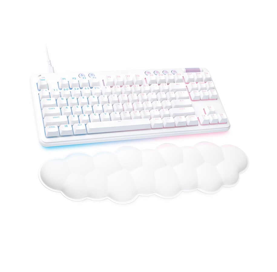 Tastaturen - Logitech G713 - GX Brown - US - Aurora collection - Gaming Tastatur - Englisch (US) - Weiss - 920-010422