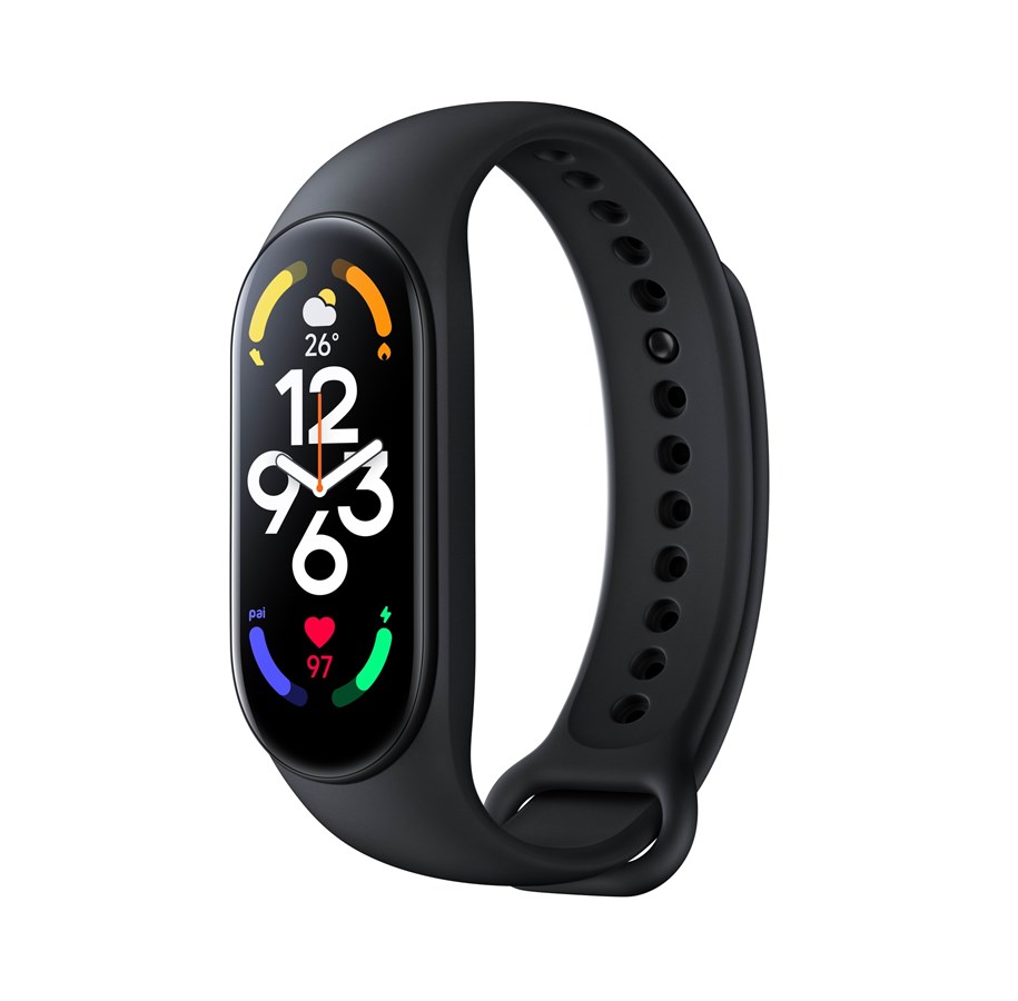 Smartwatches, Pulsuhren, Sportuhren & Schrittzähler - Xiaomi Smart Band 7 - Black - BHR6008GL