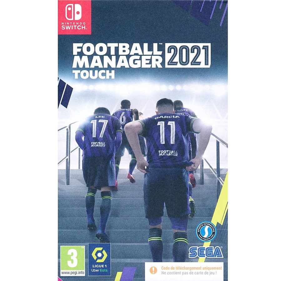 Spiele - Football Manager 2021 (Code in a box) - Nintendo Switch - Sport - PEGI 3 - 5055277042388