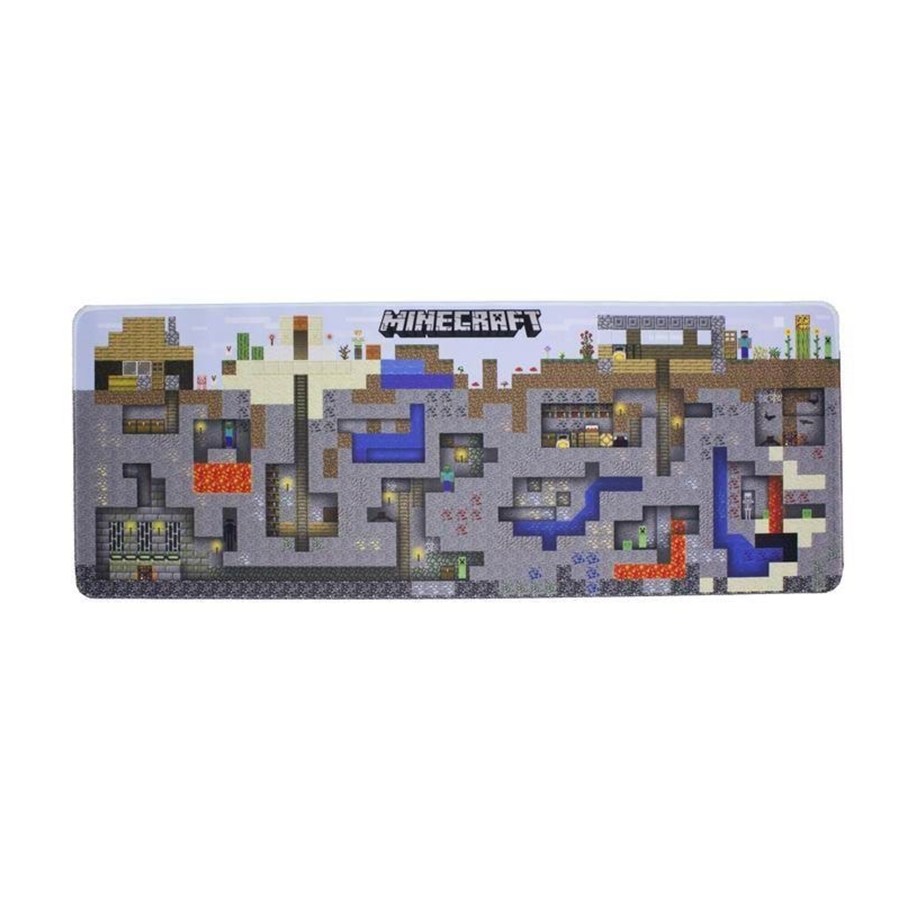 Mauspads & Zubehör - Paladone Minecraft World Desk Mat - PP8805MCF