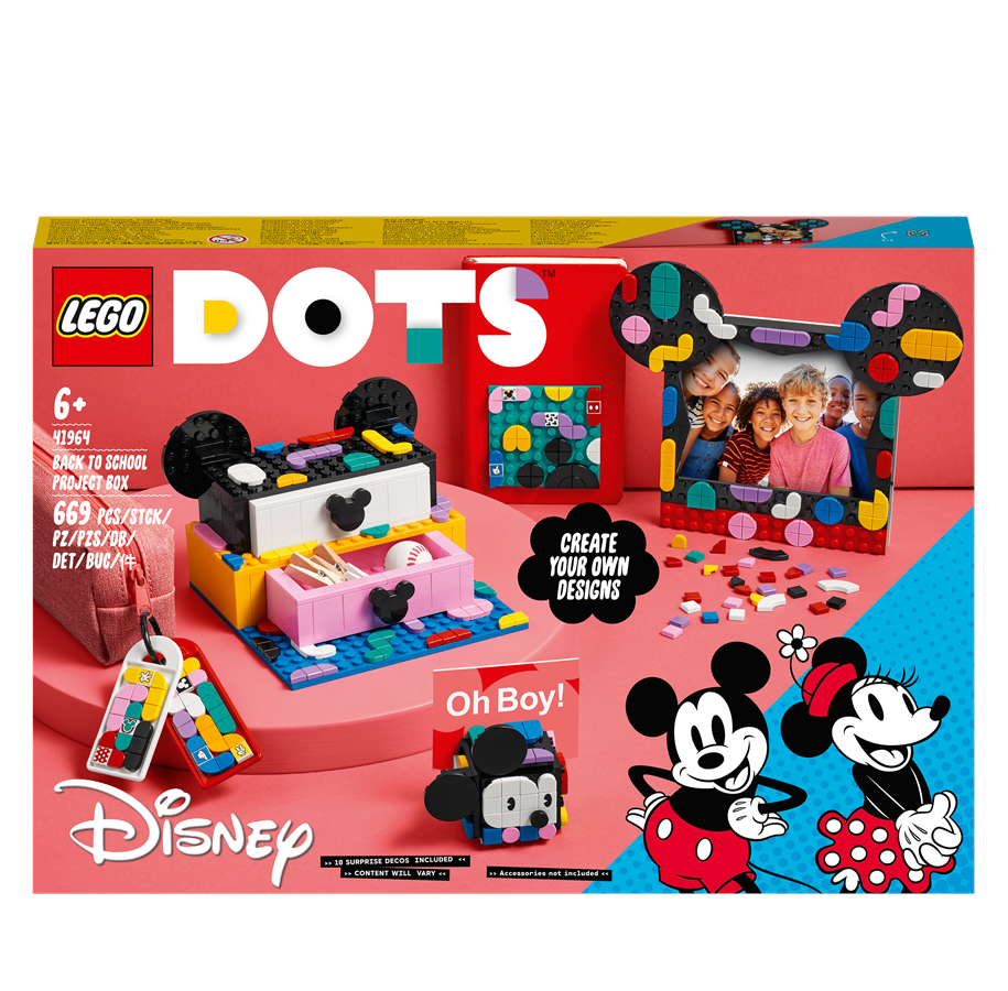 LEGO®  - LEGO DOTS 41964 Micky & Minnie Kreativbox zum Schulanfang - 41964