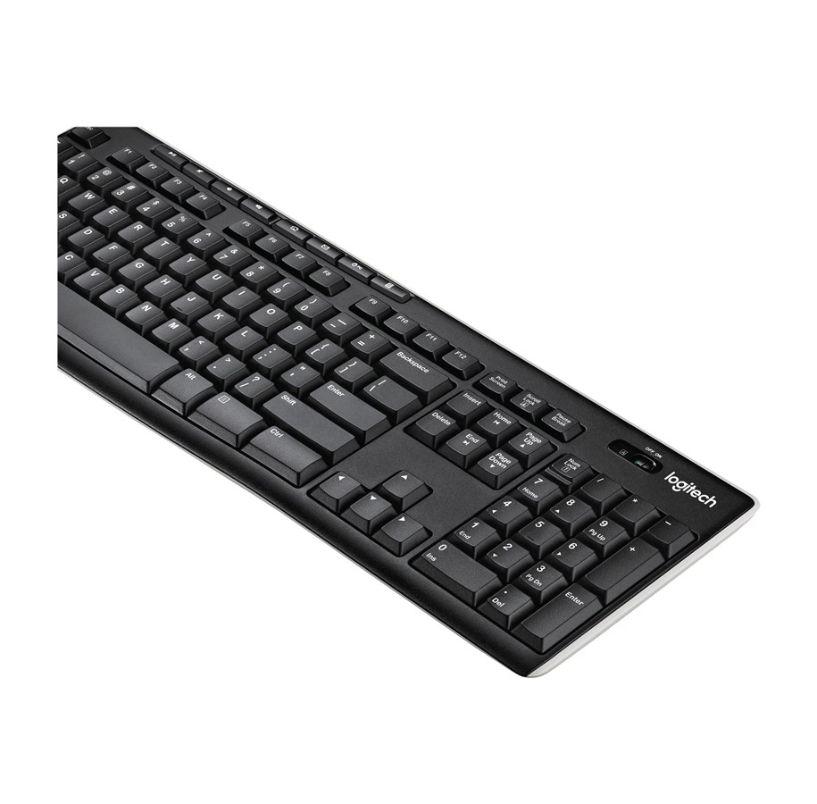 Tastaturen - Logitech Wireless Keyboard K270 - Tastatur - Belgien - 920-003754
