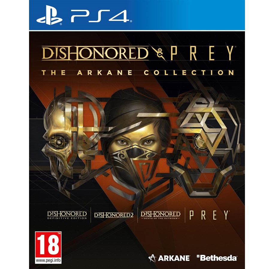Spiele - Dishonored & Prey: The Arkane Collection - Sony PlayStation 4 - FPS - PEGI 18 - 5055856427964