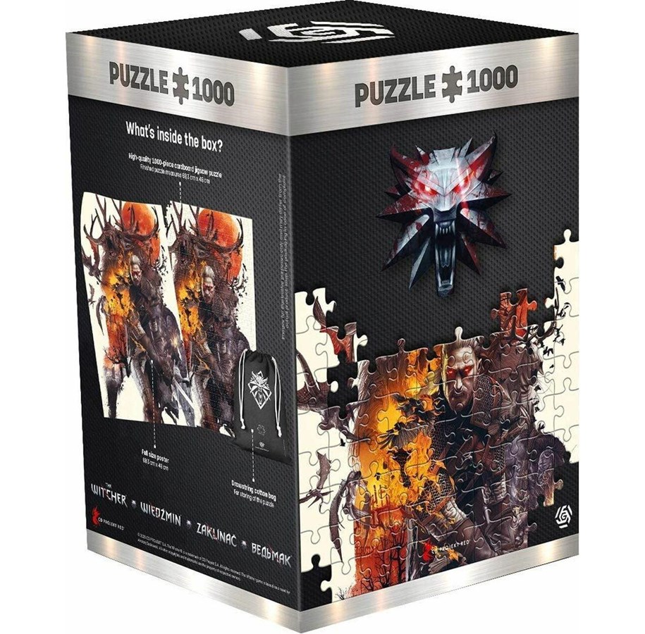 Merchandise - Good Loot - The Witcher (Monsters) - Puzzle - 5908305231936