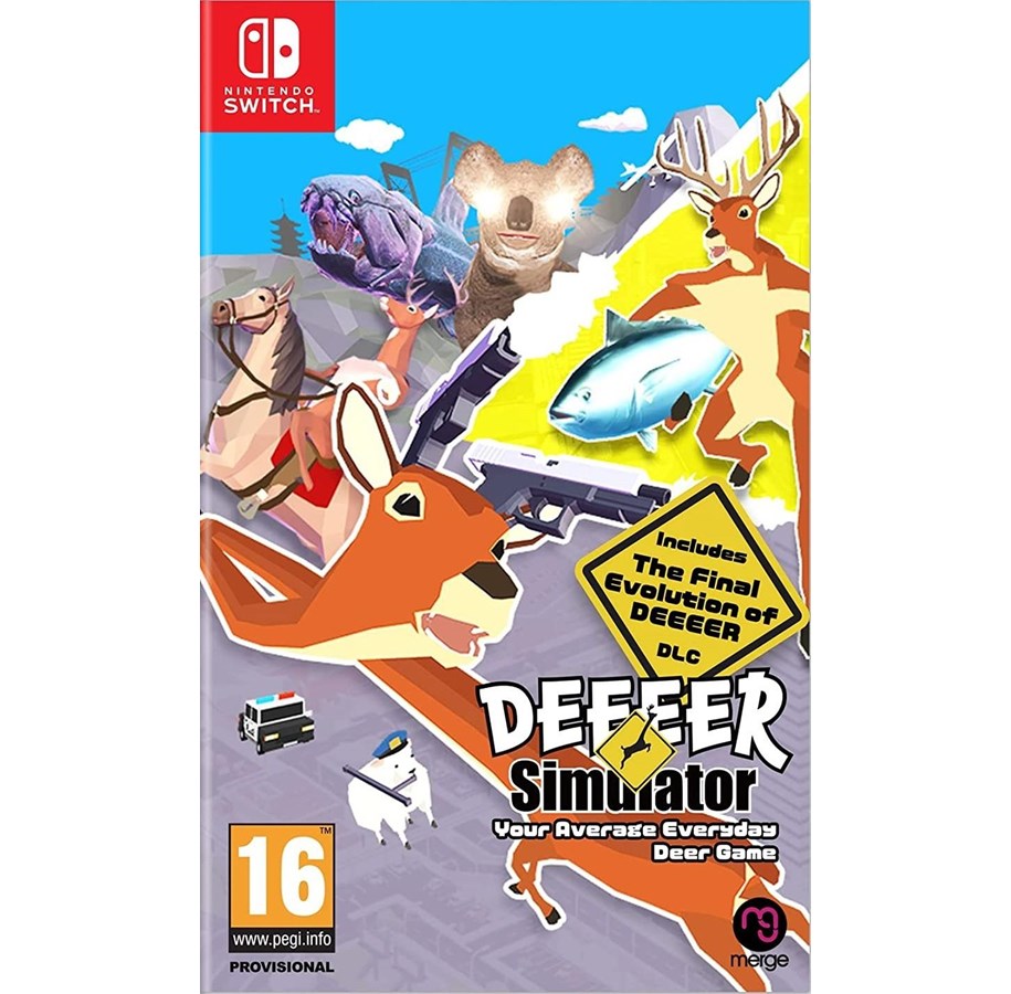 Spiele - DEEEER Simulator: Your Average Everyday Deer Game - Nintendo Switch - Action/Abenteuer - PEGI 16 - 5060264377688