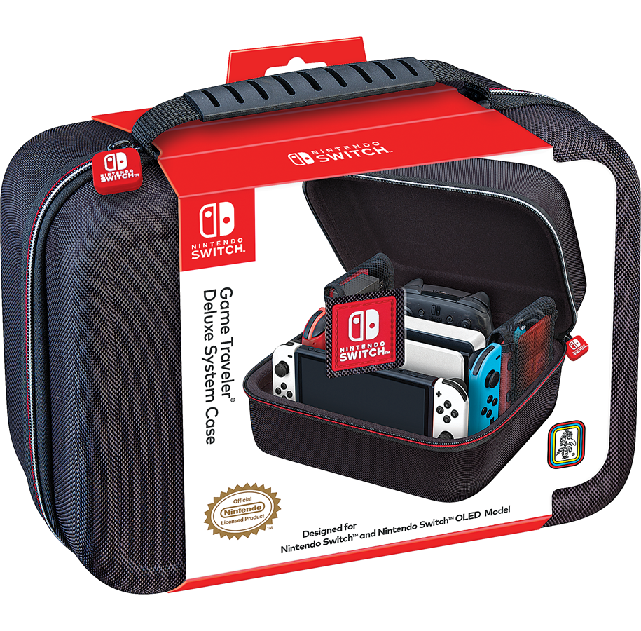 Gaming Zubehör - Nintendo Official Deluxe Travel Case - Bag - Nintendo Switch - 0663293110438
