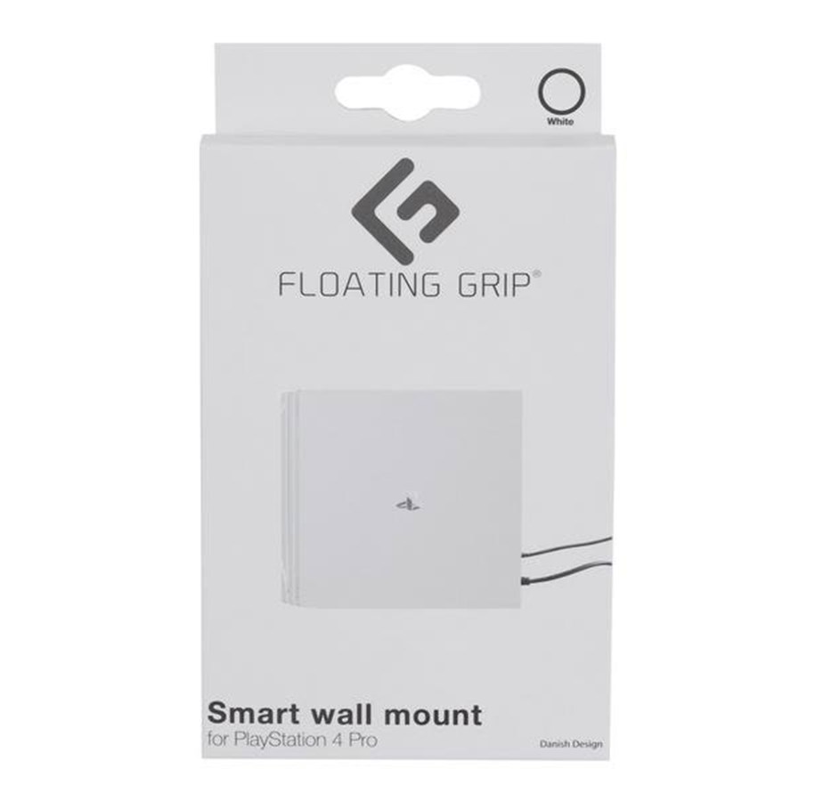 Gaming Zubehör - Floating Grip Wall Mount White - Sony PlayStation 4 Pro - FG-PS4P-148W