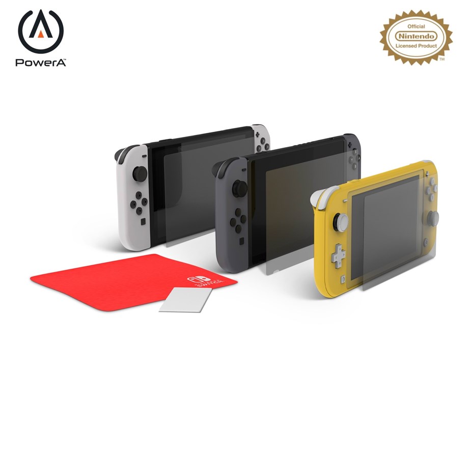 Gaming Zubehör - PowerA Anti-Glare Family Pack - Displayschutzfolie - Nintendo Switch - NSAC0006-02