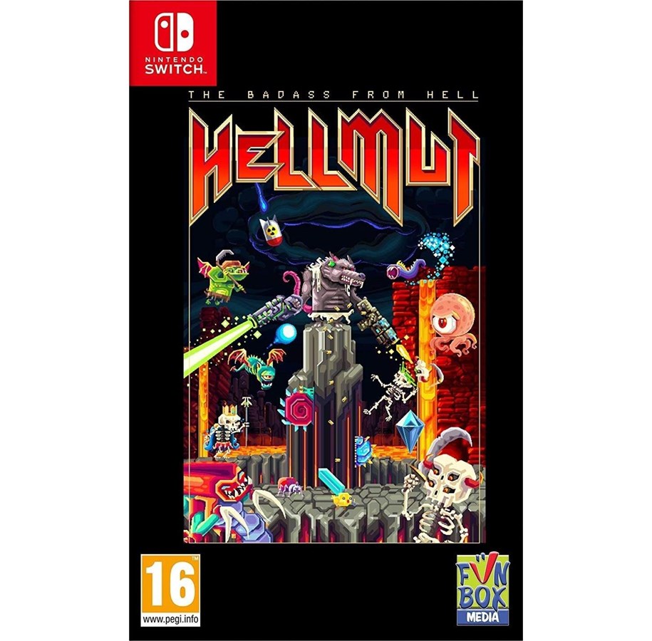 Spiele - Hellmut: The Badass From Hell (Code in a Box) - Nintendo Switch - Action - PEGI 16 - 5055377604745