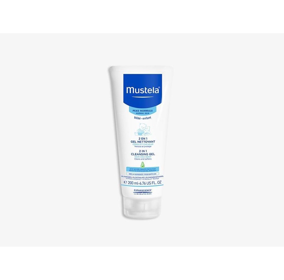 Haircare - Mustela 2 in 1 Cleansing Gel with Avocado 200 ml - C-MU-065-01