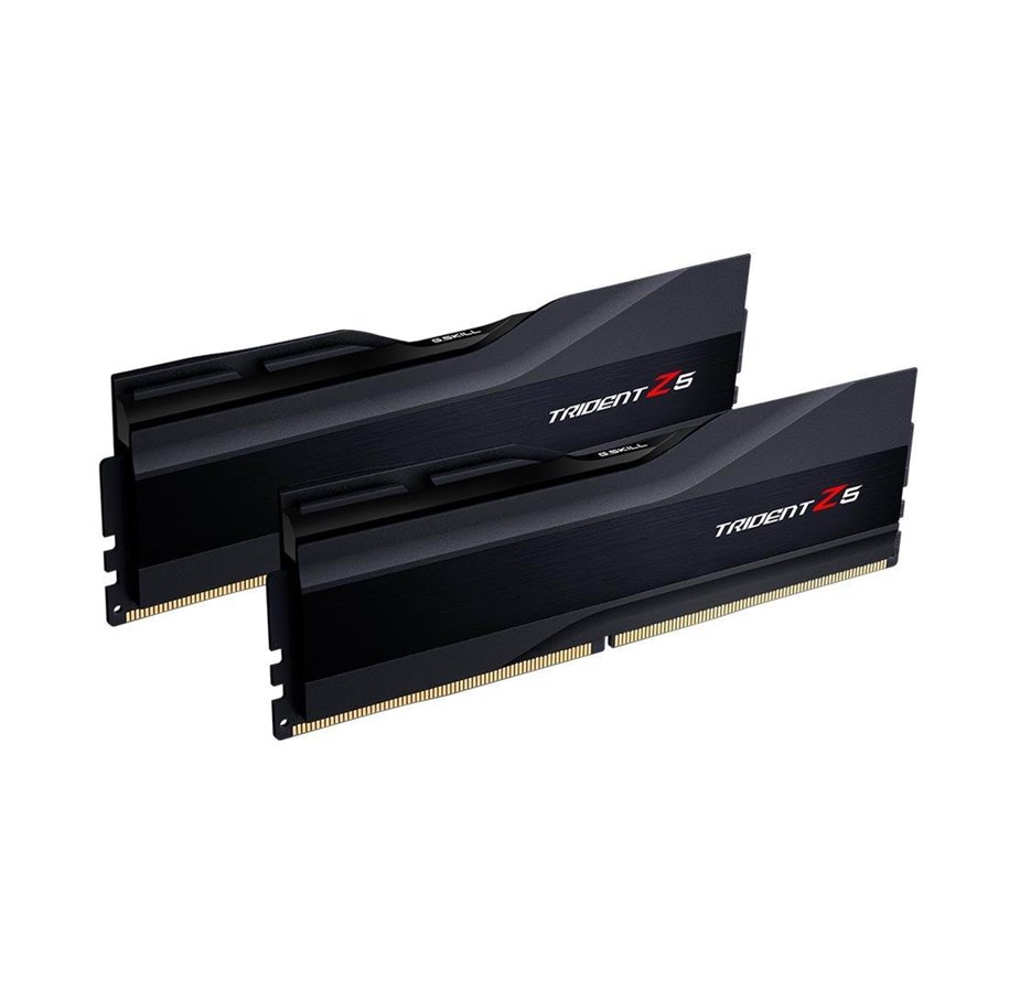 RAM - G.Skill Trident Z5 DDR5-6000 - 64GB - CL30 - Dual Channel (2 pcs) - Intel XMP - Schwarz - F5-6000J3040G32GX2-TZ5K