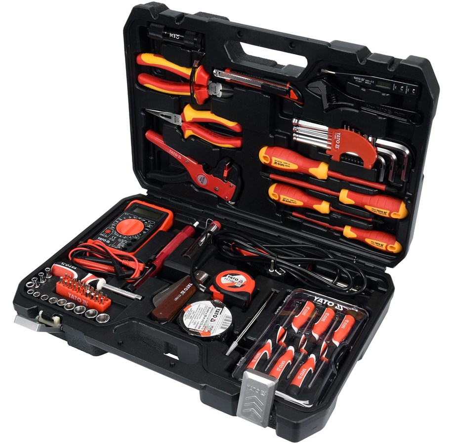 Haus & Garten - Yato YT-39009 ELECTRICIAN SET 68PCS - YT-39009
