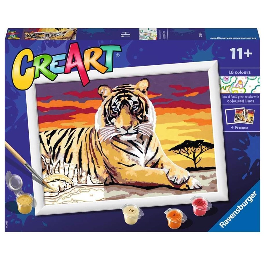 Kreativ-Spiele - CreArt Majestic Tiger - 11220193