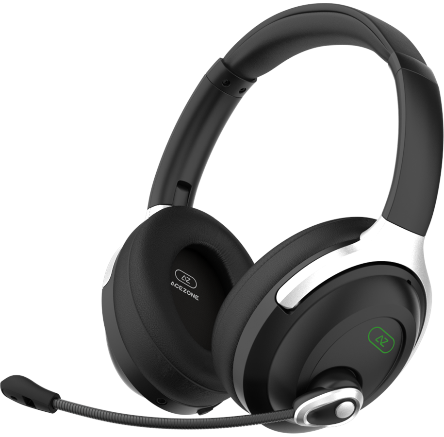 Kopfhörer/Headsets - Acezone A-Spire ANC Gaming Headset *DEMO* - H-03-B