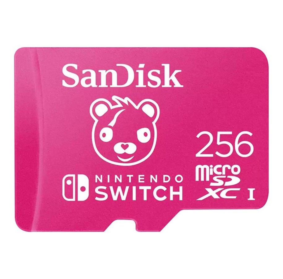 Speicherkarten - SANDISK Nintendo Switch microSD - 100MB/s - 256GB - Fortnite Edition - SDSQXAO-256G-GN6ZG